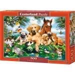 Castorland Пъзел Castorland от 500 части - Летни приятели (B-53230)