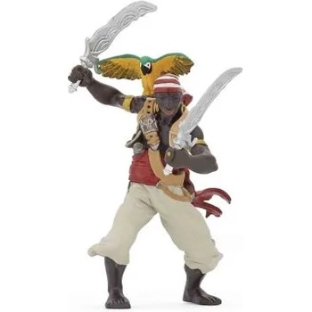 Image 1 of Papo - Фигурка за колекциониране и игра - Пират със саби (39454)