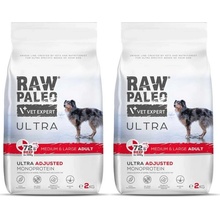 Vetexpert Raw Paleo Ultra Beef Adult Medium Large 2 x 2 kg