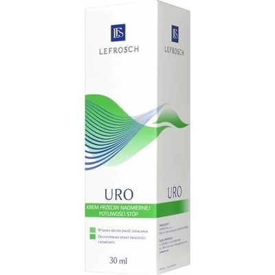 Lefrosch URO krém na nohy proti nadměrnému pocení 30 ml