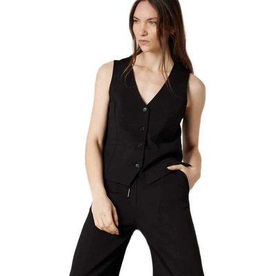 DEELUXE Елек Deeluxe Vanilla waistcoat - Black (Black)