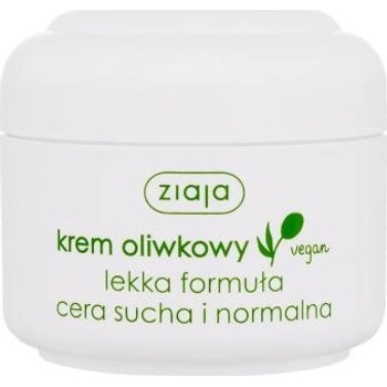 Ziaja Olive Face Cream Light Formula vyživující ultralehký krém pro normální a suchou pleť 50 ml