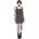 JAWBREAKER дамска рокля JAWBREAKER - Pinstripebelt - Black- DRA 9563