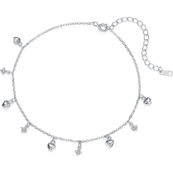 Silenti Jewelry Сребърна гривна за крак "Епичност