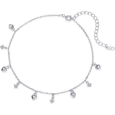 Silenti Jewelry Сребърна гривна за крак "Епичност