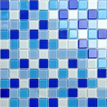 Maxwhite CH4023PM Mozaika 30 x 30 cm biela, modrá 1ks