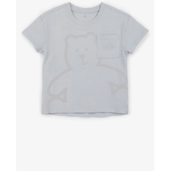 GAP Baby тениска с джобче GAP GAP | Siv | Момчешки | 104