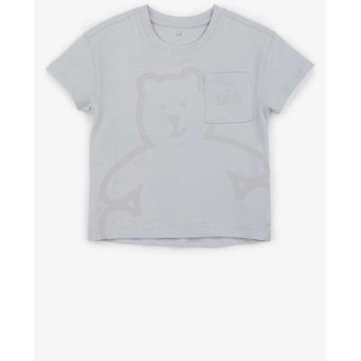 GAP Baby тениска с джобче GAP GAP | Siv | Момчешки | 104