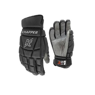Knapper Hokejbalové rukavice Knapper AK2 SR, Senior, černá, 13"