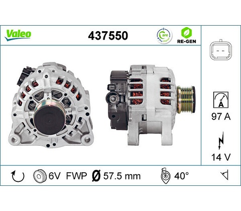 Generátor VALEO 437550