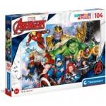 Clementoni Marvel Avengers puzzle 104pcs