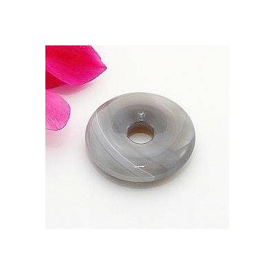 Nefertitis Achát šedý donut NF1106