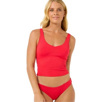 Rip Curl Premium Surf Tankini bikini - Red (Hibiscus Red)