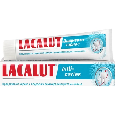 Lacalut паста за зъби, Защита от кариес, 75мл
