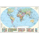podložka na stôl obojstranná Föld detská mapa sveta