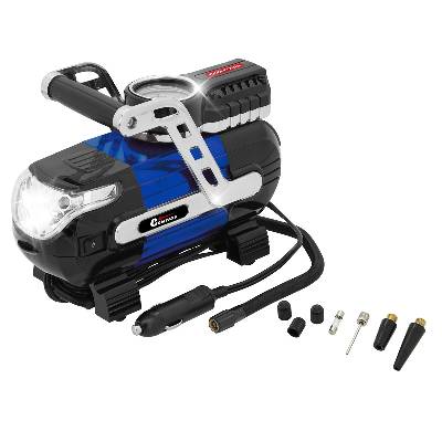 Kompresor se světlem 12V High power