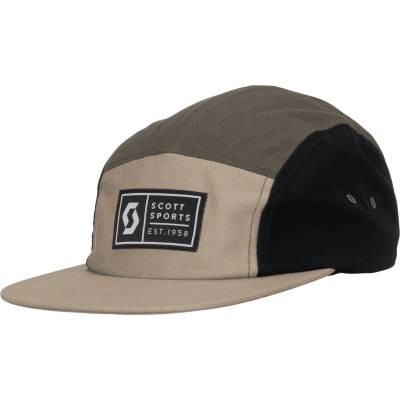 Scott Шапка с козирка Scott 5-Panels Cap - Toast Beige / Black - размер One Size (204-9799-0311)