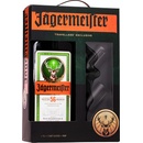 Jägermeister 35% 1,75 l (dárkové balení 2 sklenice + pumpa)