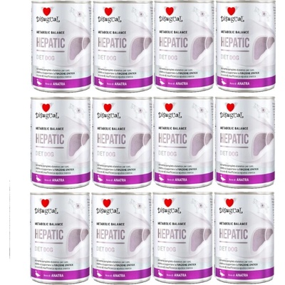 Disugual Veterinárne Hepatic Duck dospelý 12 x 400 g