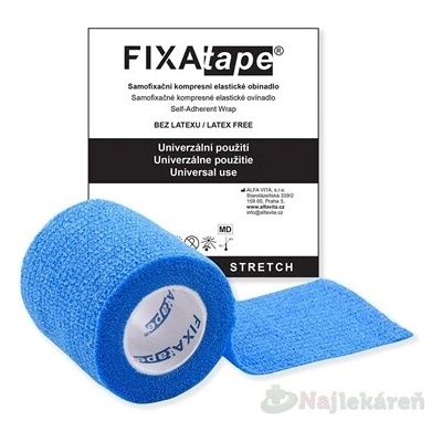 FIXAtape STRETCH Samofixačné ovínadlo modré 5 cm x 450 cm 1 ks