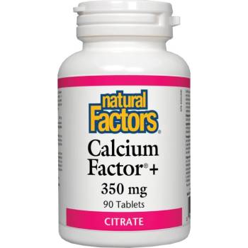 Image 1 of Natural Factors Calcium Factor+ 350 mg [90 Таблетки]