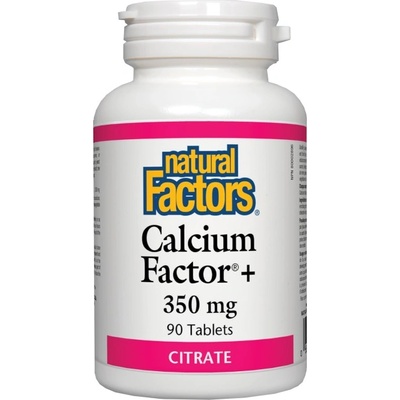 Natural Factors Calcium Factor+ 350 mg [90 Таблетки]