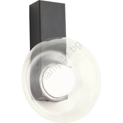 01-3240 - LED аплик SINCLAIR LED/6, 5W/230V CRI 93 IP21 черен (UN1399)