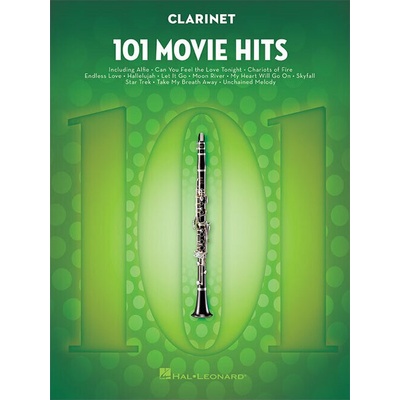 101 Movie Hits for Clarinet / 101 filmových hitov pre klarinet