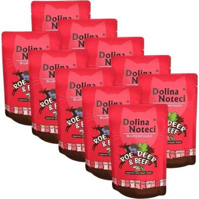 Dolina Noteci Superfood Cat Roe Deer & Beef 10 x 85 g