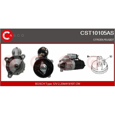 Štartér CASCO Brand New HQ CST10105AS