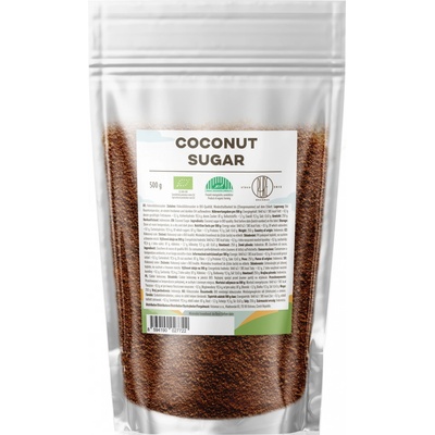 BrainMax Pure Coconut Sugar Kokosový cukor BIO 500 g