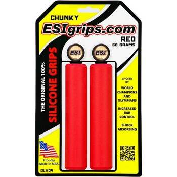 ESI grips Chunky červená
