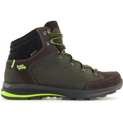 Hanwag Мъжки туристически обувки Hanwag Torsby GTX Walking boots - Asphalt / Yellow - размер 40, 5 (EU) (019-0619-0113)