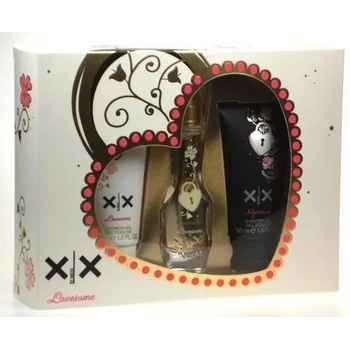 Image 1 of Mexx XX Lovesome Подаръчен комплект, XX Lovesome Тоалетна вода 20ml +Mysterious Душ гел 50ml + Lovesome Душ гел 50ml , Жени