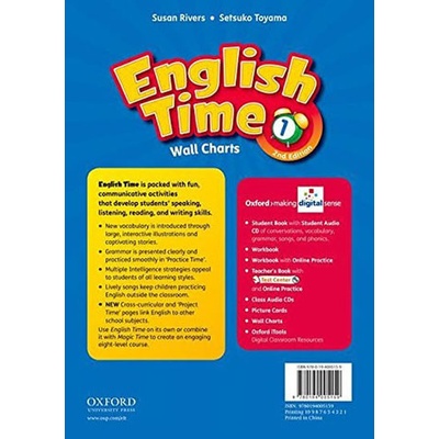 English Time 2nd Edition 1 Wall Charts Kampa, K. Vilina, Ch.