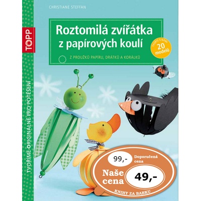 TOPP Roztomilá zvířátka z papírových koulí