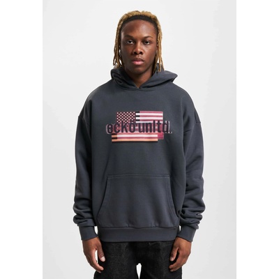 ECKO UNLTD. Суичър Ecko Unltd. FLAG Hoody darkgrey XXLUB-ECKOHD1124M-00094 - Черен, размер L