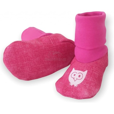 ČO topánočky softshellové ružová jeans