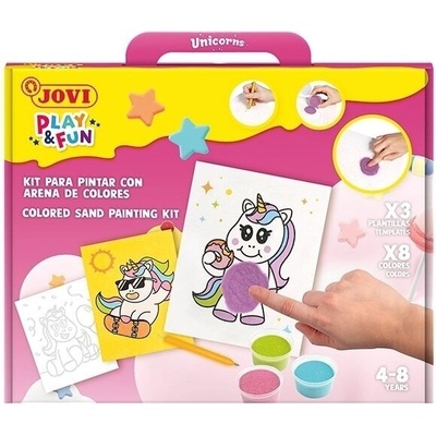 Jovi Play&Fun Пясъкоструйни изображения Unicorn (2105)