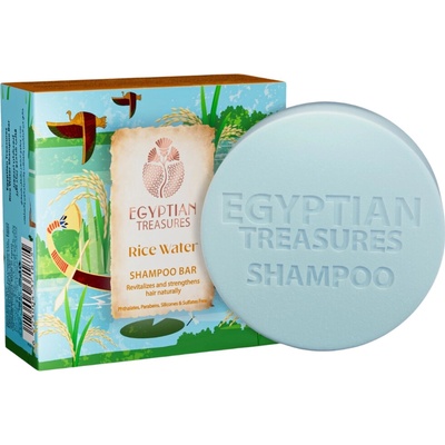 Egyptian Treasures šampon v kostce s rýžovou vodou 100g