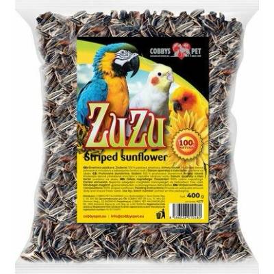 Cobbys Pet Zuzu Striped sunflower 400 g pruhovaná slunečnice