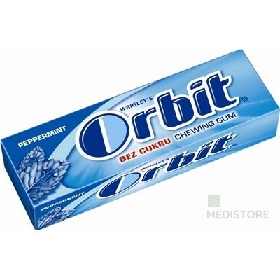 Wrigleys Orbit Peppermint žuvačky piksla 46 ks