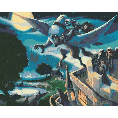 Zuty Sirius black na útěku harry potter 40 x 50 cm vypnuté plátno na rám 8596530132974