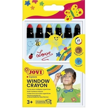 Image 1 of Jovi Gel Crayons For Glass Восъци 6 бр (1906)