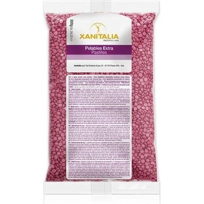 XanitaliaPro FilmWax Pelables Extra Brasilian Růže zrnka vosku na depilaci 800 g