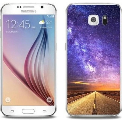 Pouzdro mmCase Gelové Samsung Galaxy S6 Edge - americká silnice
