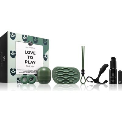 DreamToys Pleasure Box Love To Play комплект еротични аксесоари за мъже