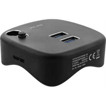 InLine 35392 докинг станция USB 3.2 Gen 1 (3.1 Gen 1) Type-A Черен (35392) (35392)