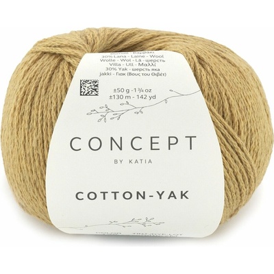 COTTON-YAK Katia Farby COTTON-YAK: 139 piesková - VÝPREDAJ