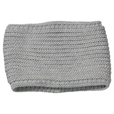 Pletex L481 pletený tunel s fleecovou podšívkou světle šedá
